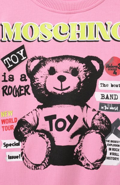 Хлопковое платье MOSCHINO, арт. HDV0FG/LDA16/4-8, фото 3