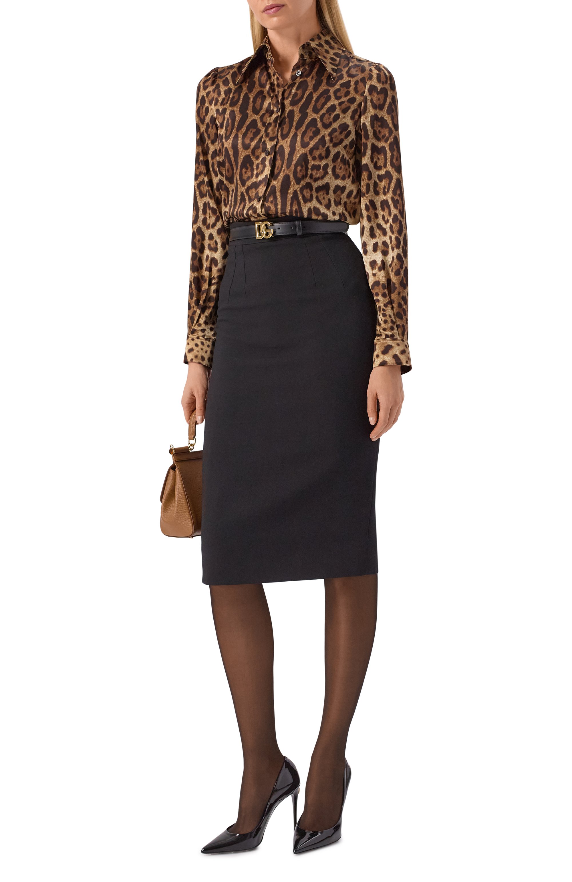 Атласная рубашка DOLCE & GABBANA, арт. F5S48T/FS1GT, фото 2