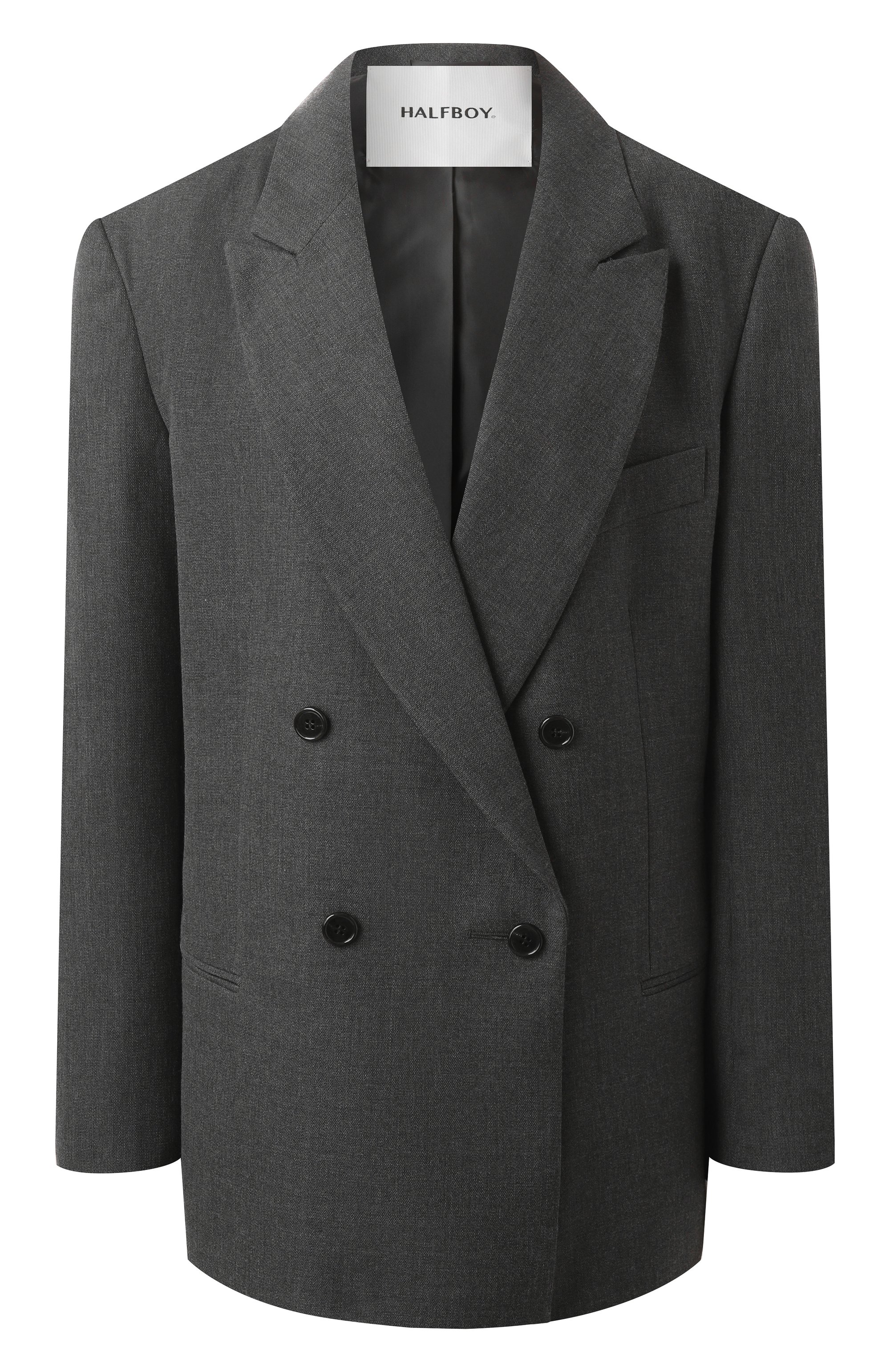 Шерстяной жакет HALFBOY, арт. HFW241WJBL193, фото 1