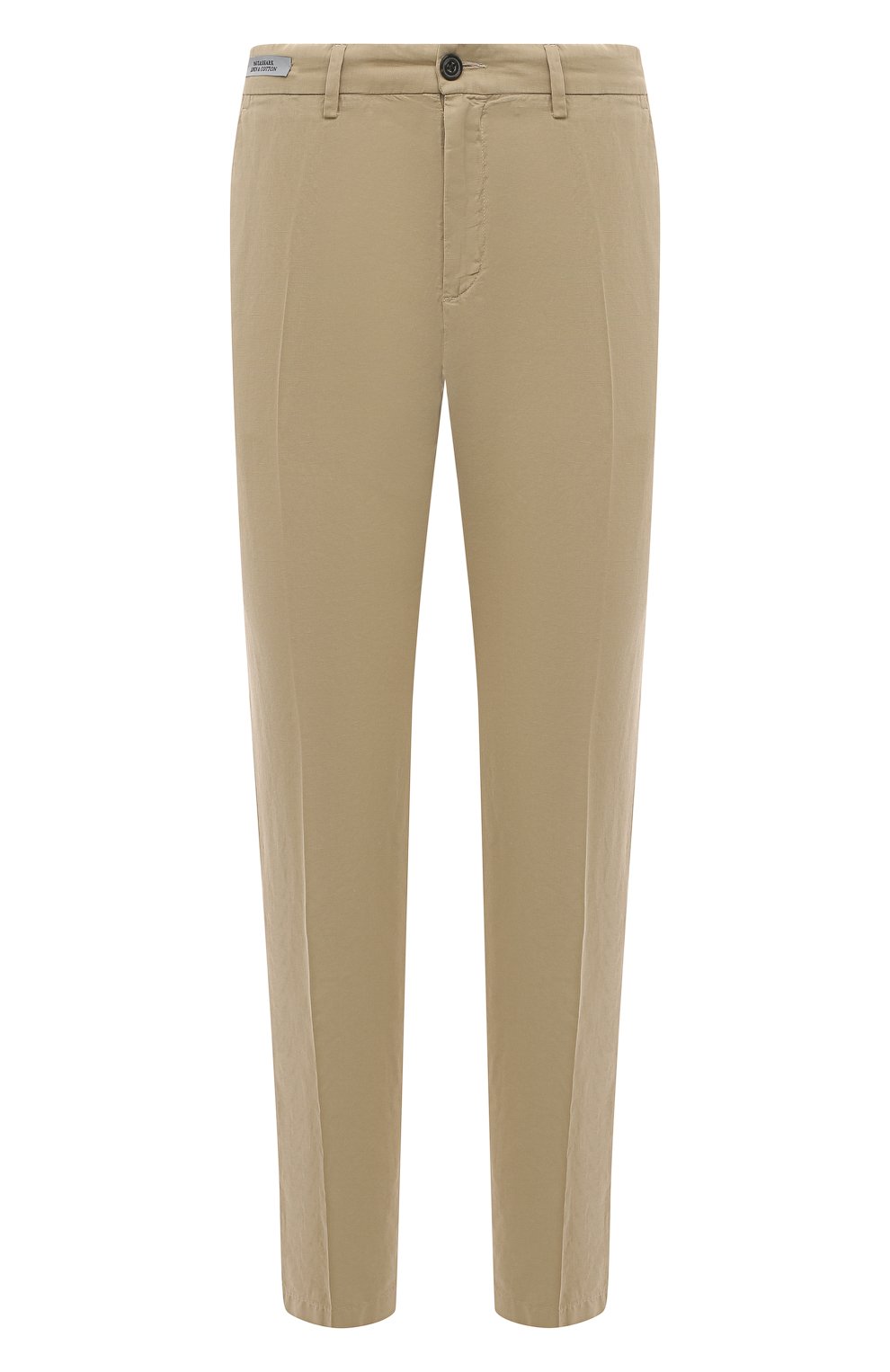 Брюки из хлопка и льна PAUL&SHARK, арт. 23414033, фото 1