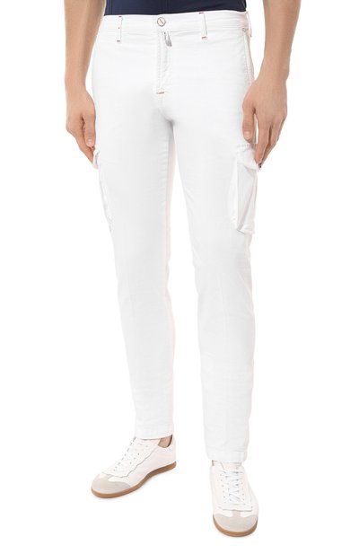 Хлопковые брюки-карго KITON, арт. UFPPCAJ0738B, фото 3