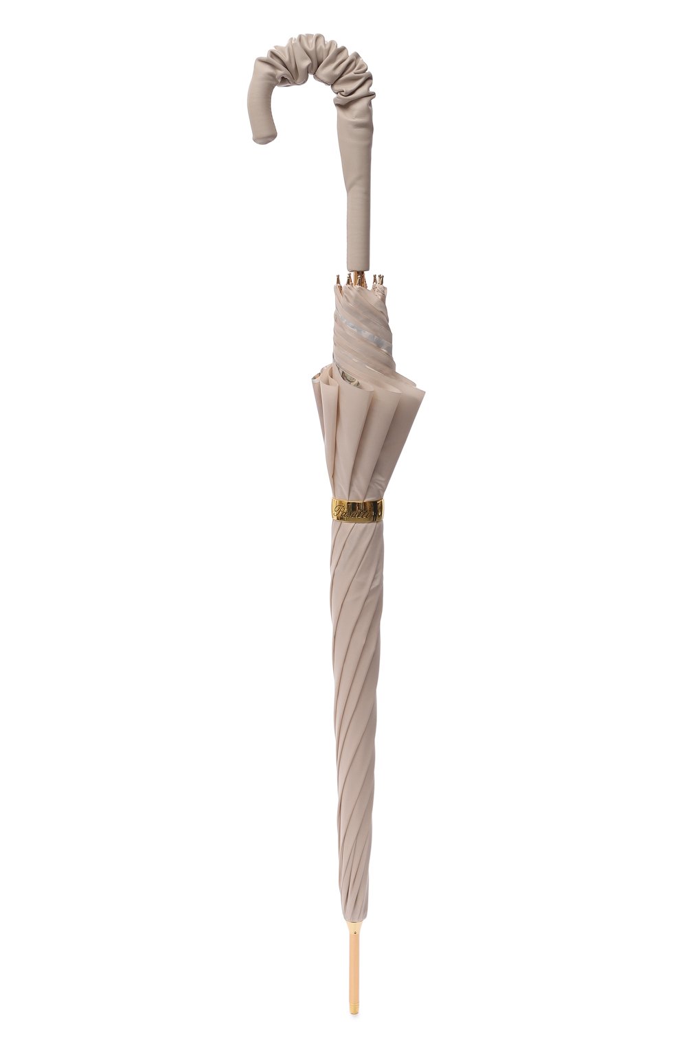 Зонт-трость PASOTTI OMBRELLI кремового цвета по цене 32950 руб., арт. 189/RAS0 57982/11/A35, фото 4 Зонт-трость PASOTTI OMBRELLI, арт. 189/RAS0 57982/11/A35, фото 4