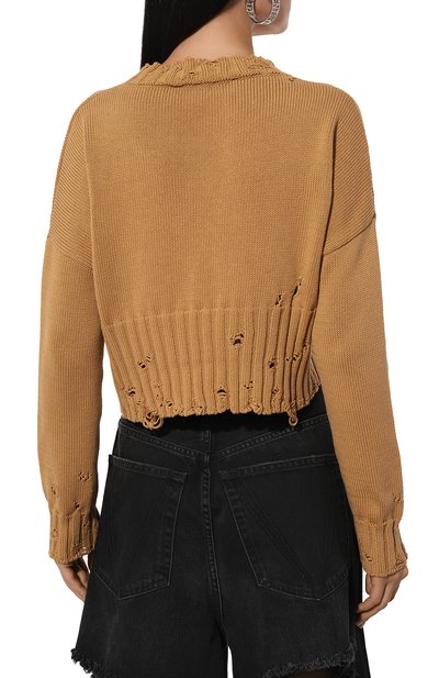 Хлопковый свитер MARNI, арт. GCMD0276A1/UFC652, фото 4