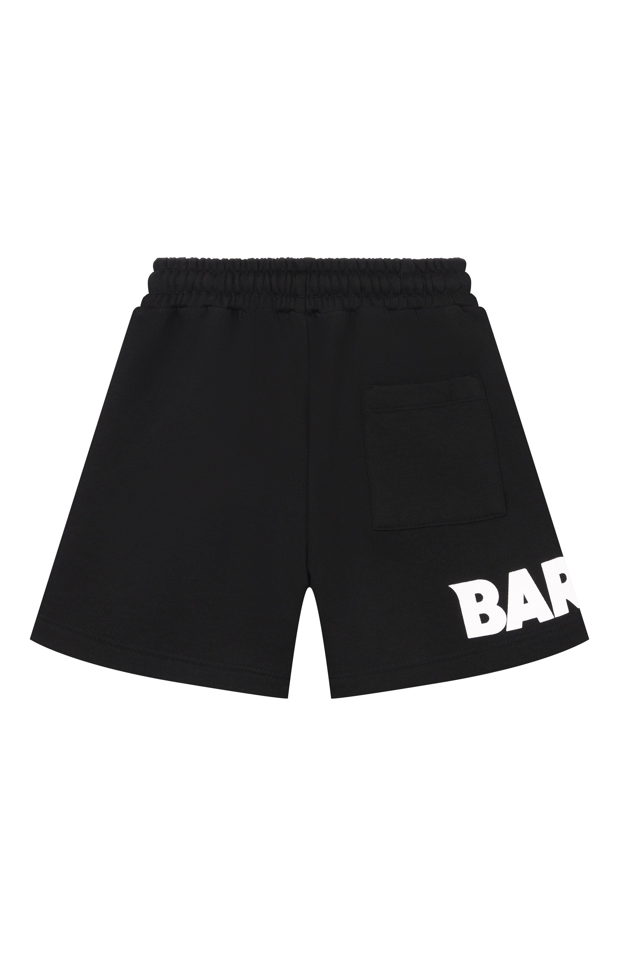 Хлопковые шорты BARROW черного цвета по цене 6715 руб., арт. S6BKJUBE011, фото 2 Хлопковые шорты BARROW, арт. S6BKJUBE011, фото 2