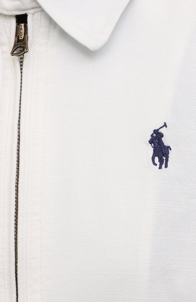 Джинсовая куртка POLO RALPH LAUREN белого цвета по цене 29950 руб., арт. 211797215, фото 5 Джинсовая куртка POLO RALPH LAUREN, арт. 211797215, фото 5