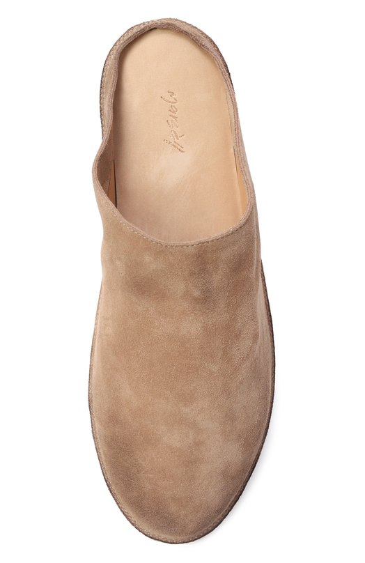 Замшевые сабо Strasacco Marsell MM3156/P024 Бежевый  MM3156/P024 Фото 6