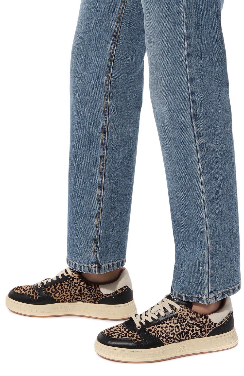 Кожаные кеды quinn d PREMIATA, арт. QUINND/VAR 6949, фото 3