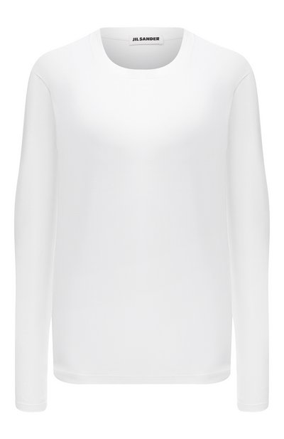 Женская хлопковый лонгслив JIL SANDER, арт. JSCU705001-WU247608