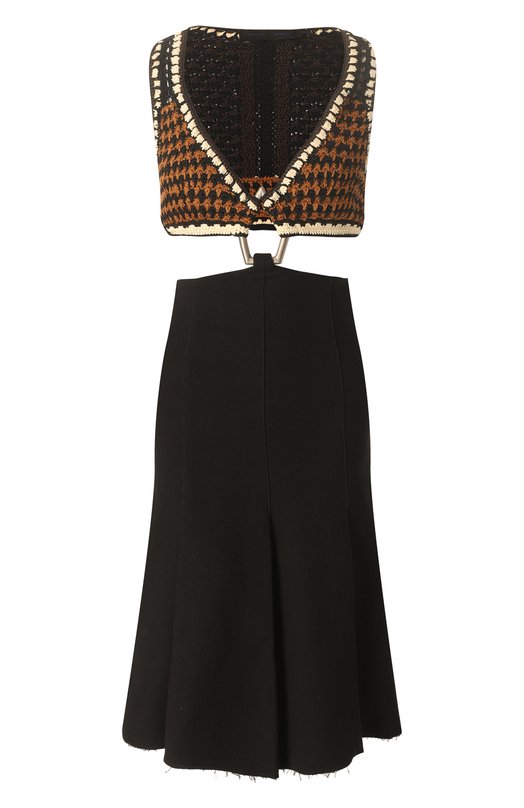 

Хлопковое платье Proenza Schouler, Чёрный