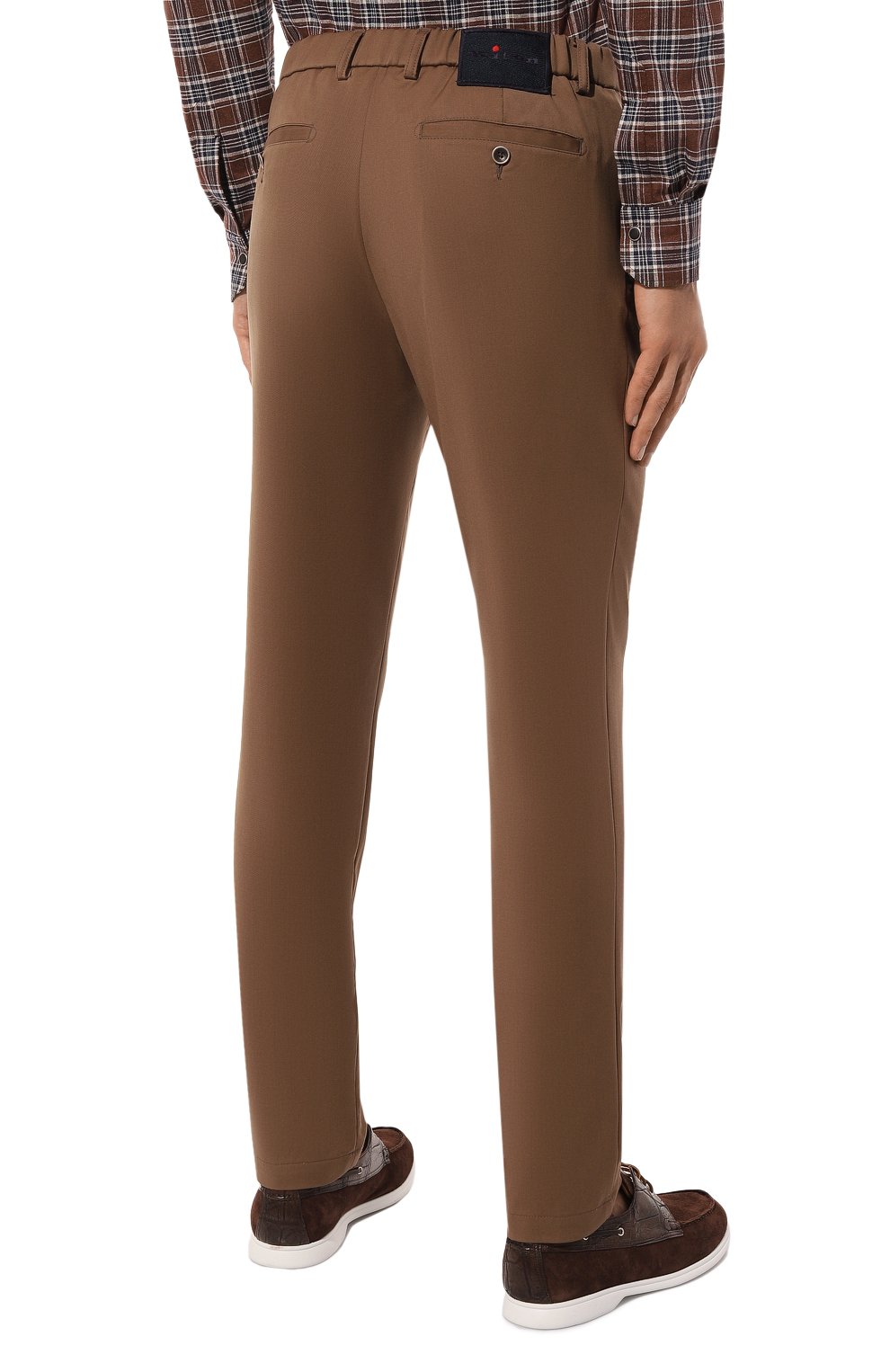 Шерстяные брюки KITON, арт. UFPPEK01024, фото 4