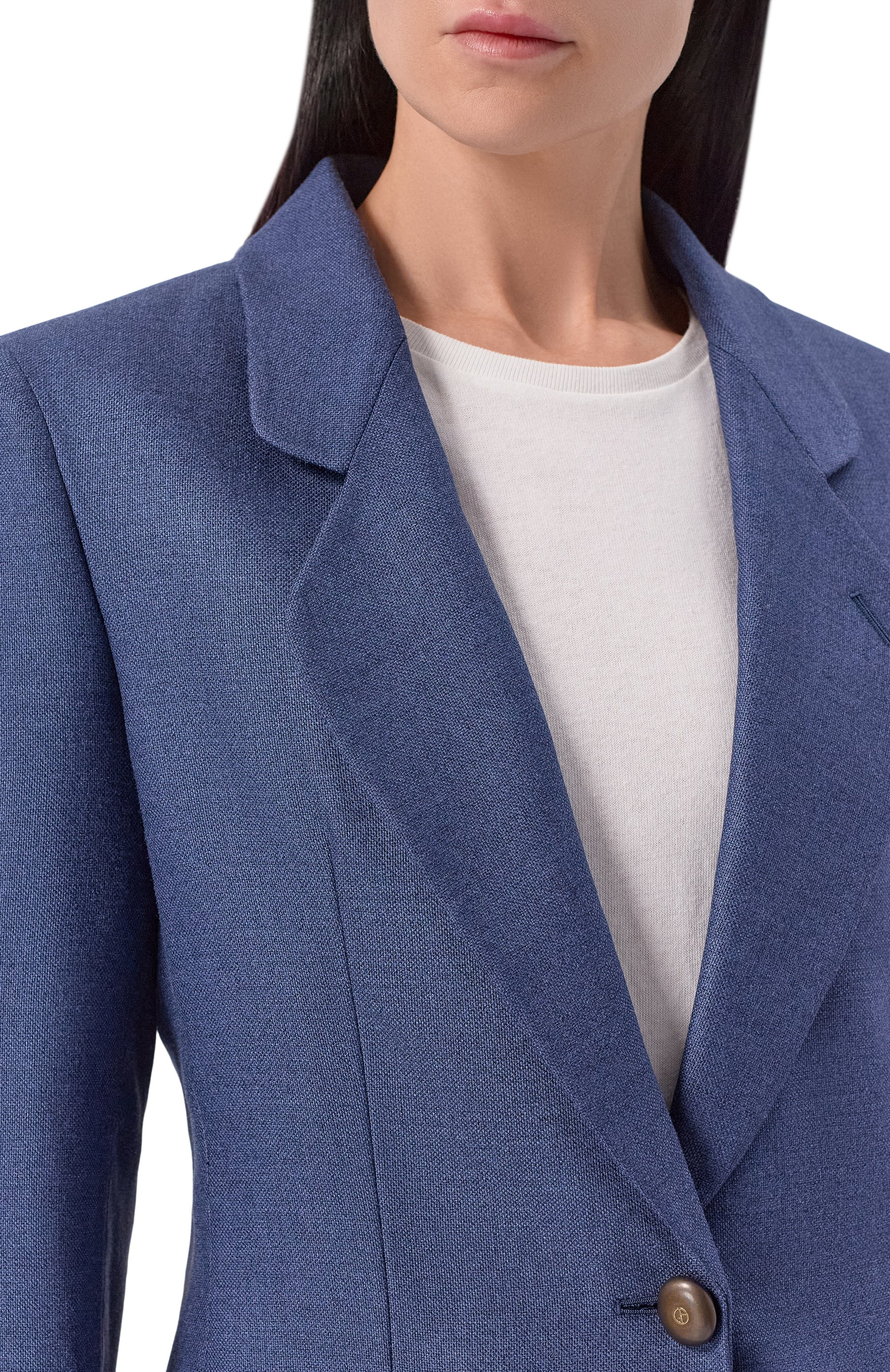 Жакет из шелка и шерсти GIORGIO ARMANI, арт. GW002824/TE20034, фото 5