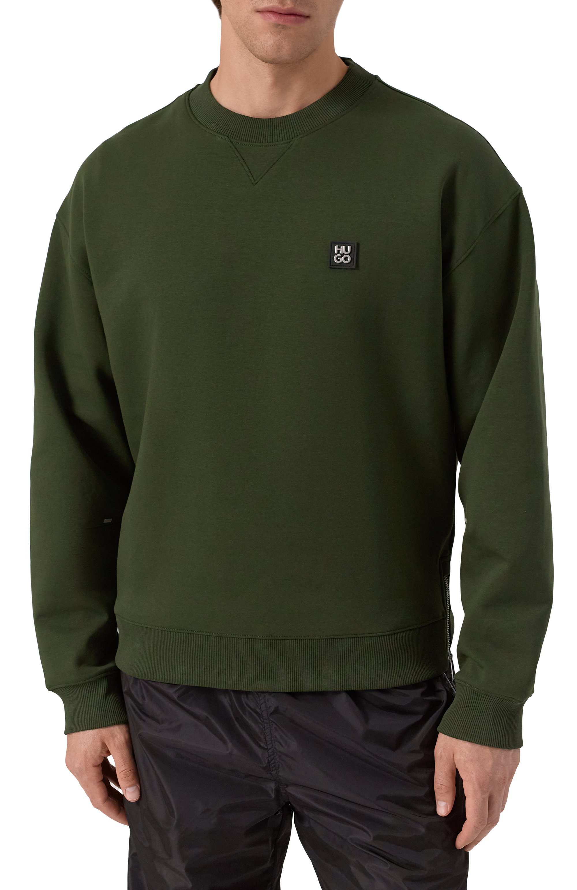 Хлопковый свитшот HUGO, арт. 50542593, фото 3