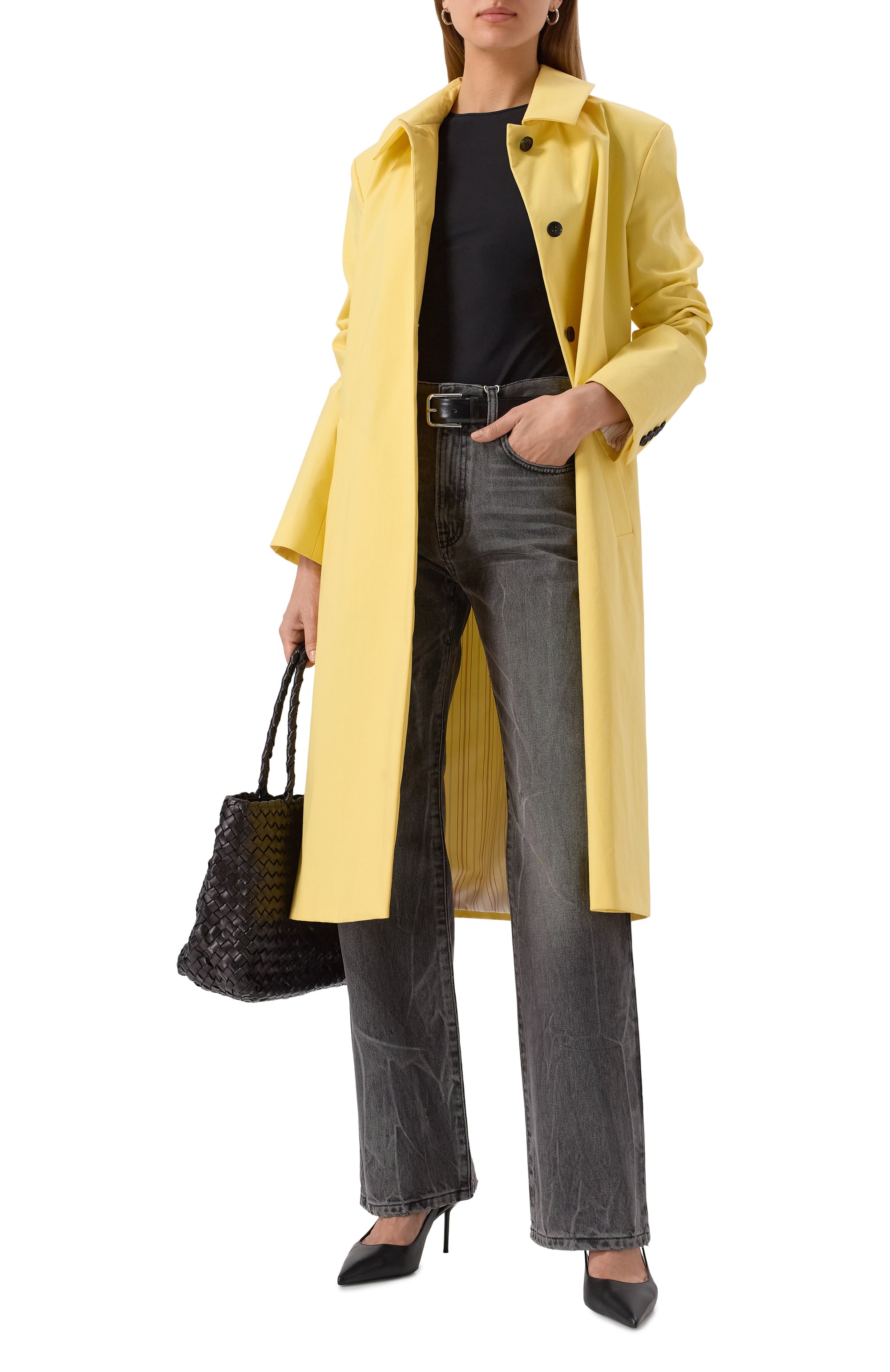 Джинсы LESYANEBO серого цвета по цене 25700 руб., арт. SS24/DENIMLVR001, фото 2 Джинсы LESYANEBO, арт. SS24/DENIMLVR001, фото 2