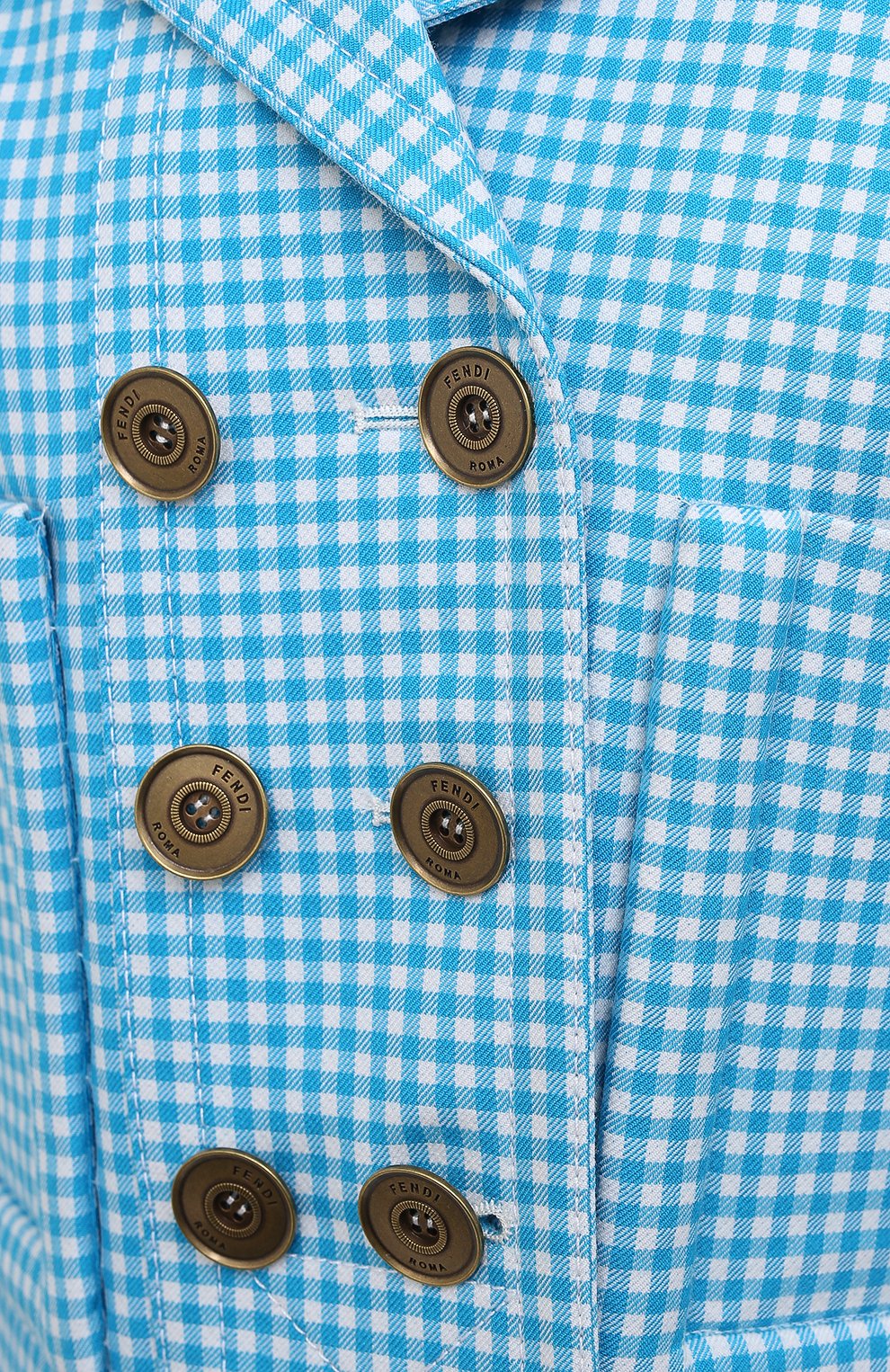 Шерстяной жакет FENDI, арт. FJ7095 AC6R, фото 5