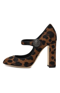 Кожаные туфли vally DOLCE & GABBANA, арт. CD0884/AI533, фото 1