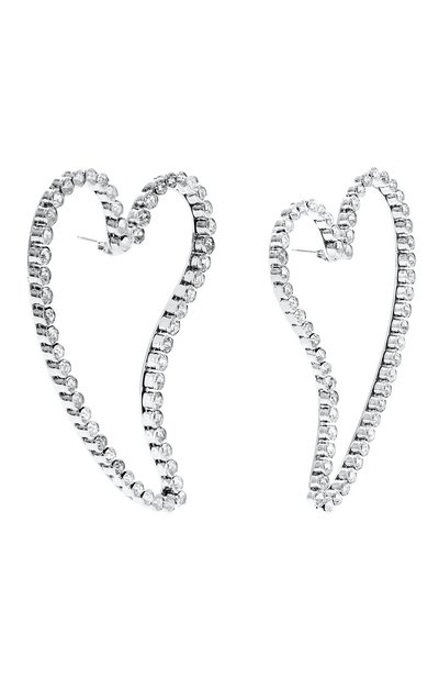 Серьги NINA RICCI серебряного цвета по цене 34650 руб., арт. 24PBB0098, фото 3 Серьги NINA RICCI, арт. 24PBB0098, фото 3