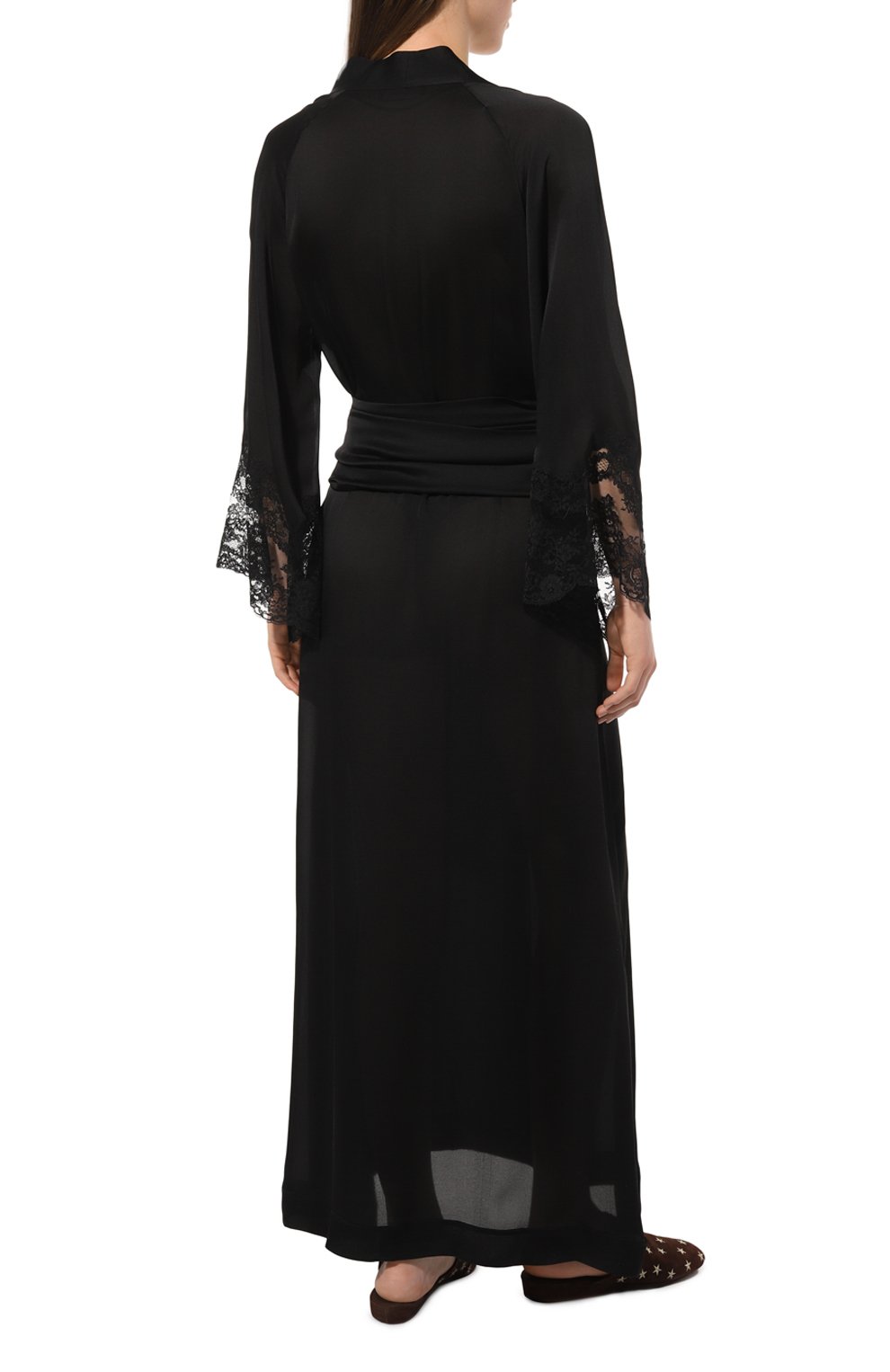 Шелковый халат CARINE GILSON, арт. AG0134VP, фото 4