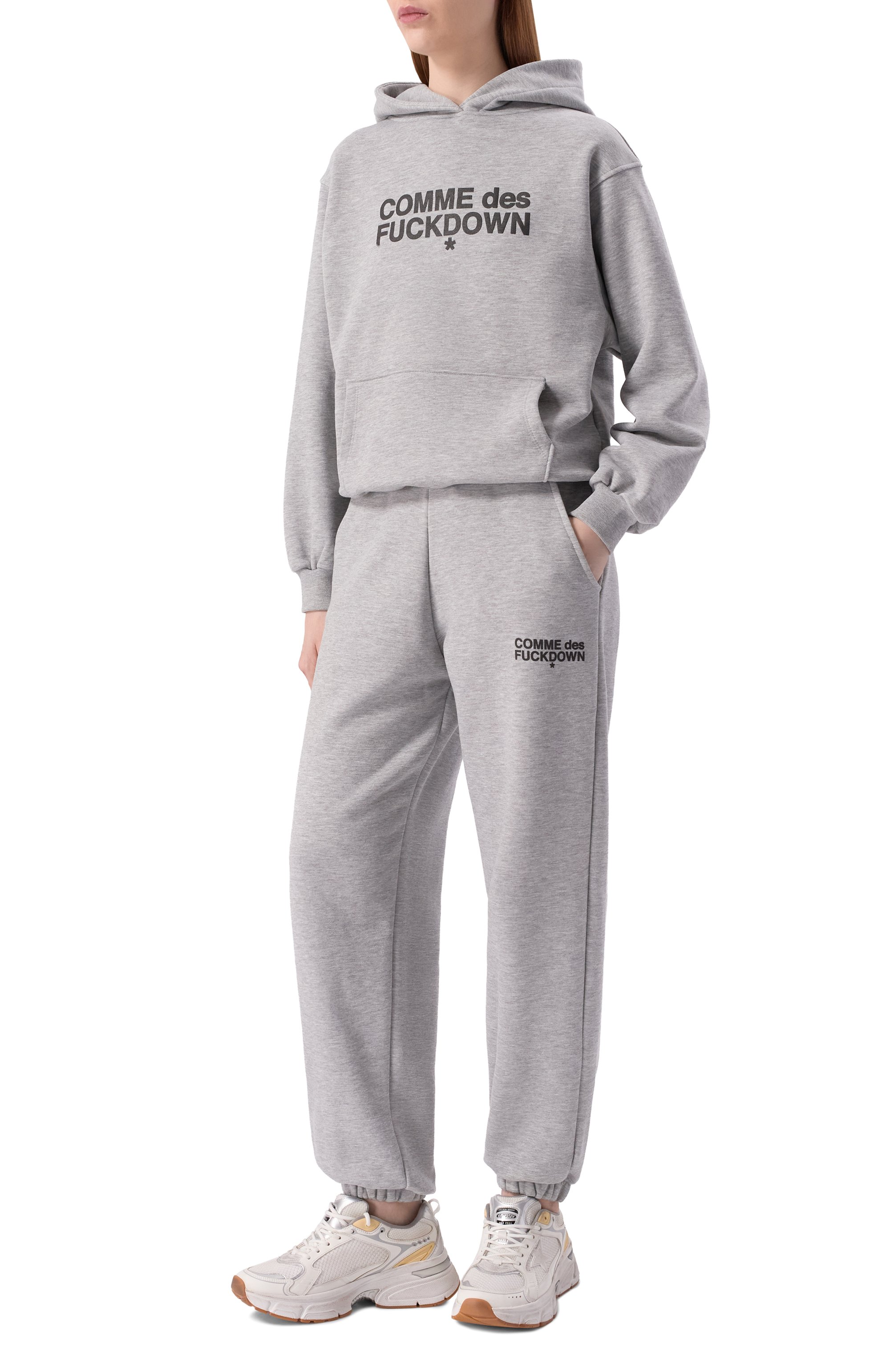 Хлопковые джоггеры COMME DES FUCKDOWN, арт. CFABW01357, фото 2