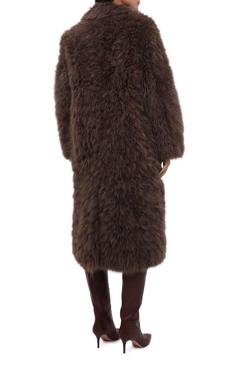 Шуба из козы BRUNELLO CUCINELLI, арт. MPMWL9687, фото 4