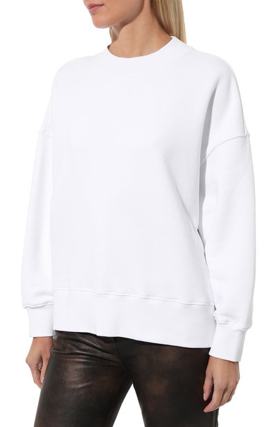 Хлопковый свитшот PALM ANGELS белого цвета по цене 56650 руб., арт. PWBA017C99FLE0020110, фото 3 Хлопковый свитшот PALM ANGELS, арт. PWBA017C99FLE0020110, фото 3