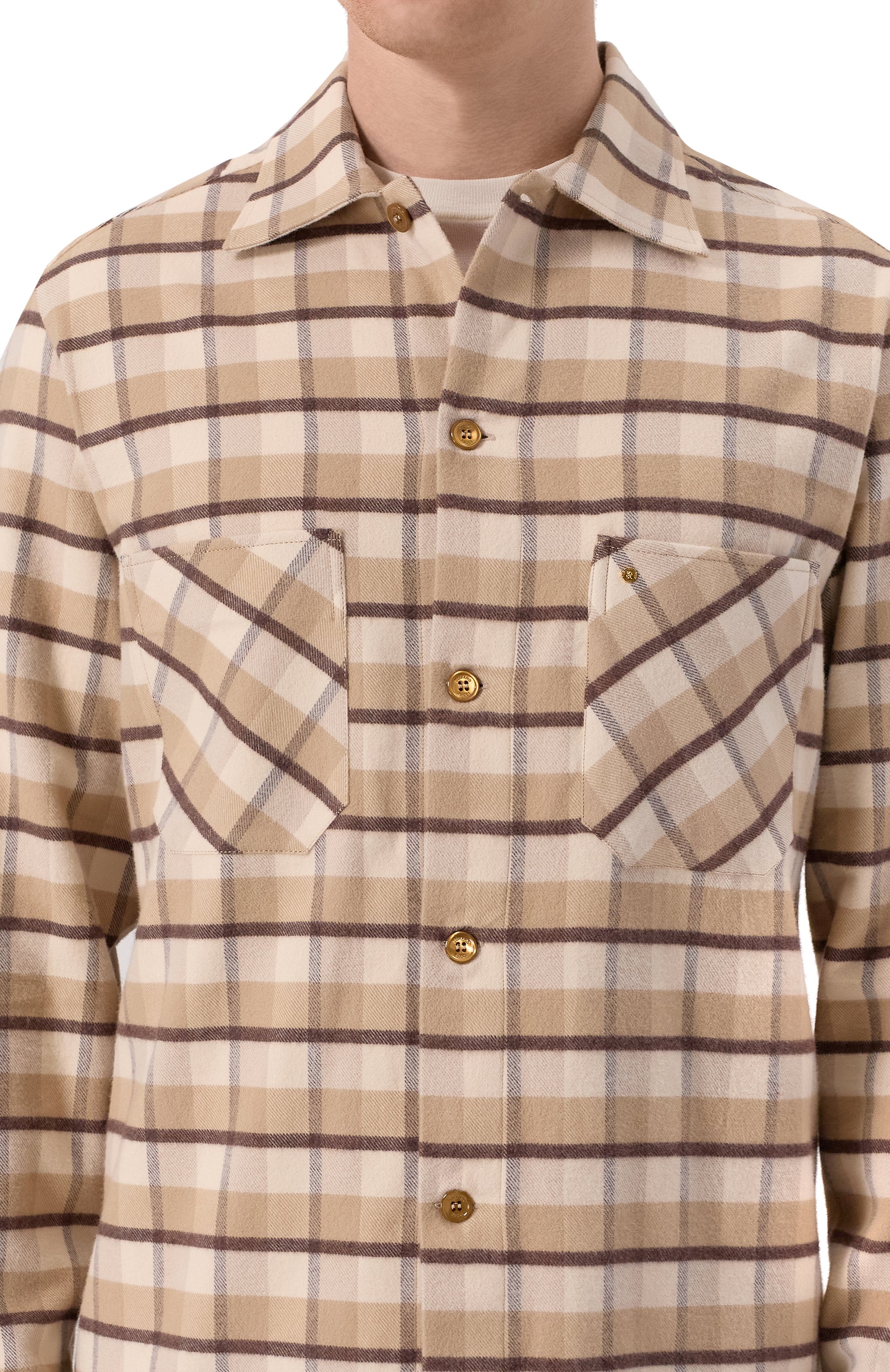 Хлопковая рубашка STEFANO RICCI, арт. SP007097/BN3034, фото 5