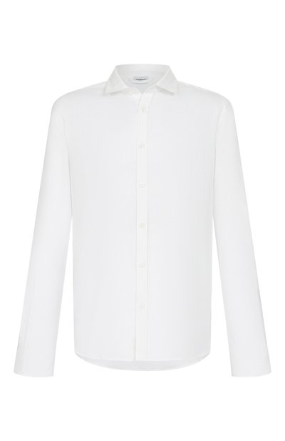 Мужская рубашка из льна и хлопка ZIMMERLI, арт. 4697-23202