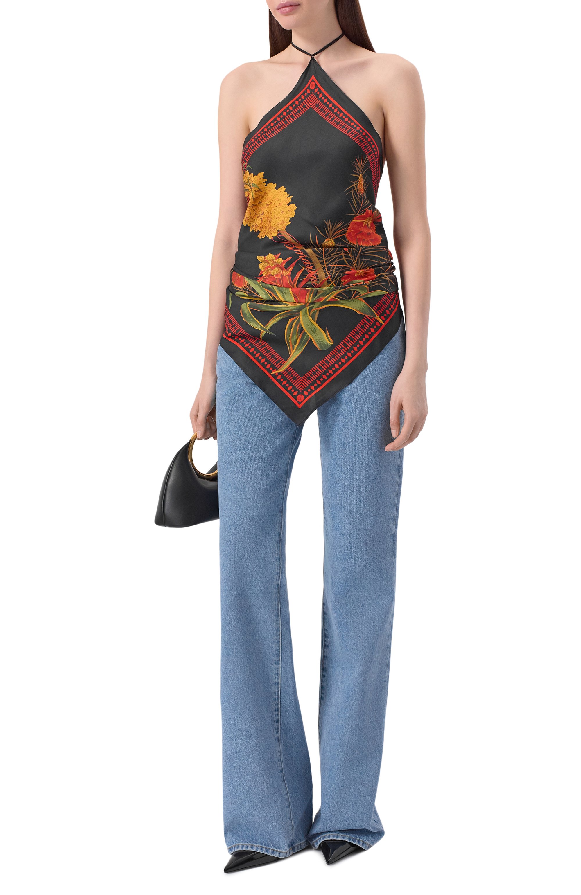 Топ из вискозы BLUMARINE, арт. 2C438A, фото 2