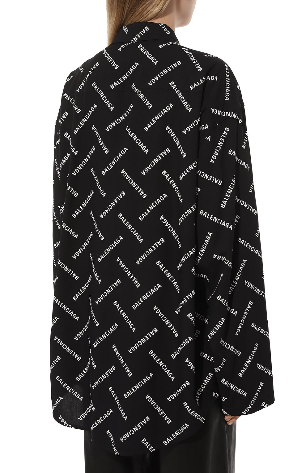 Рубашка из вискозы BALENCIAGA, арт. 681631/T0N03, фото 4