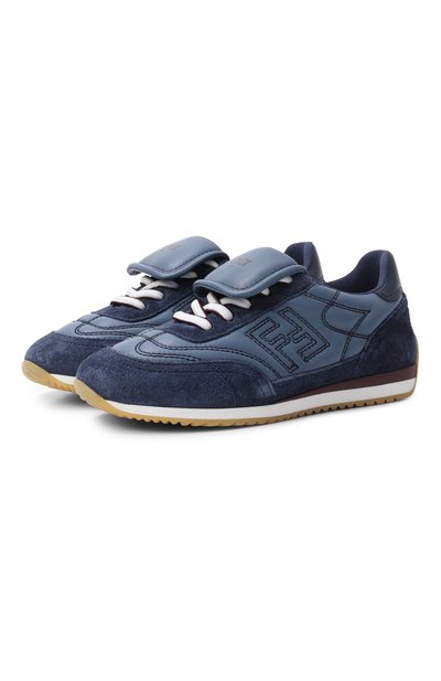Кожаные кроссовки FENDI, арт. JMR562/AWK5/27-31