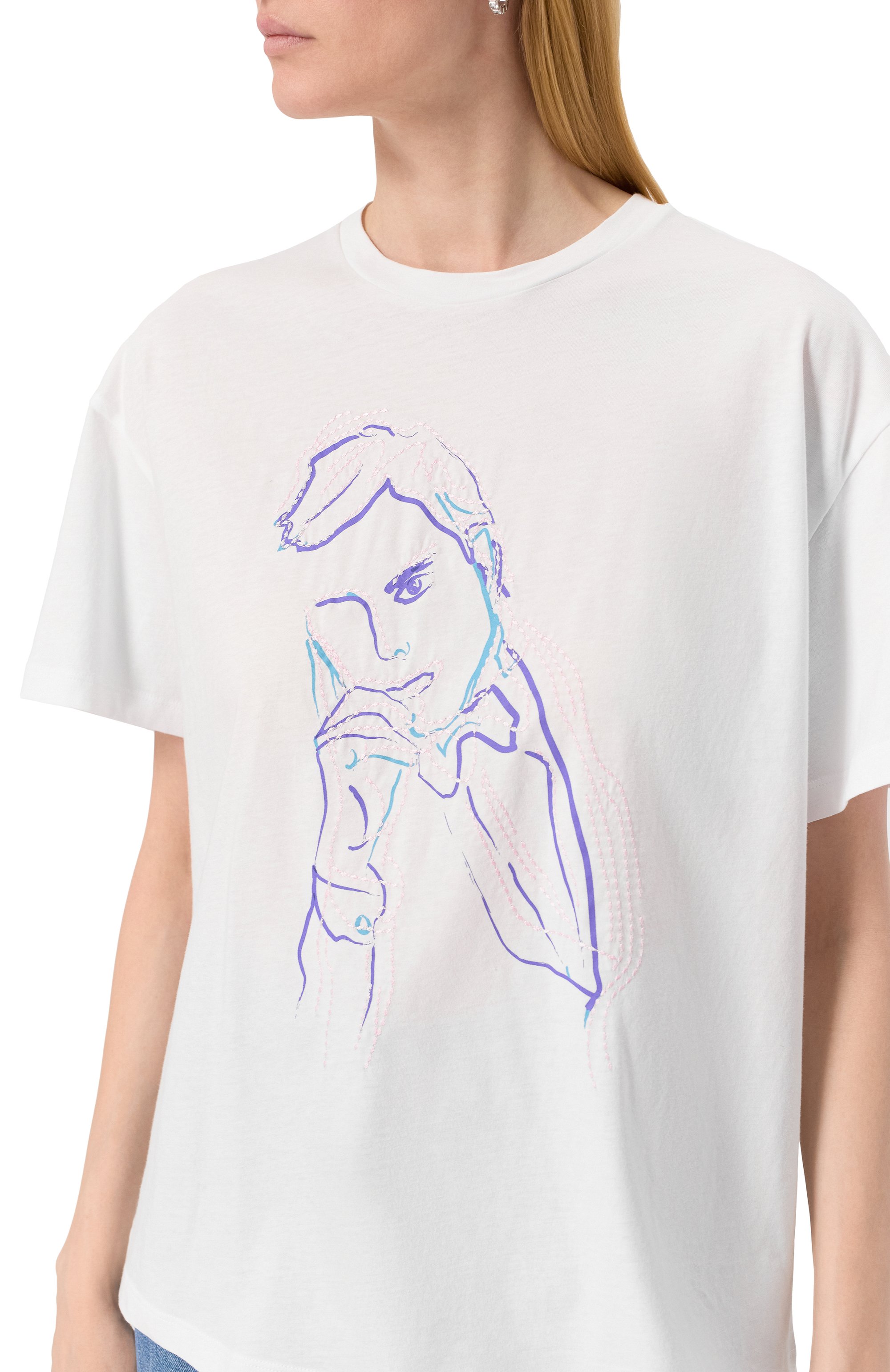 Хлопковая футболка EMPORIO ARMANI, арт. EW001528/AF12597, фото 5