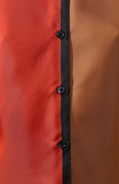 Шелковая блуза с принтом BOTTEGA VENETA, арт. 538599/VEV41, фото 5