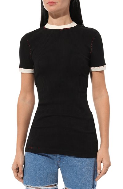 Хлопковая футболка MARNI, арт. THJE0331QS/UTC404, фото 3