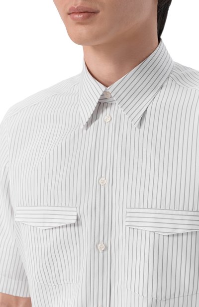 Хлопковая рубашка DOLCE & GABBANA, арт. G50C6T/FR50B, фото 5