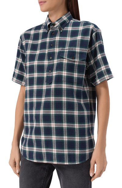 Хлопковая рубашка DSQUARED2, арт. S75NC1117/D35307, фото 3