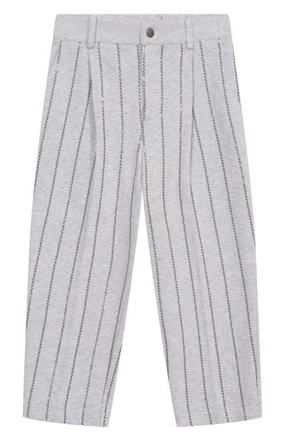 Хлопковые брюки BRUNELLO CUCINELLI, арт. BN05NE649B