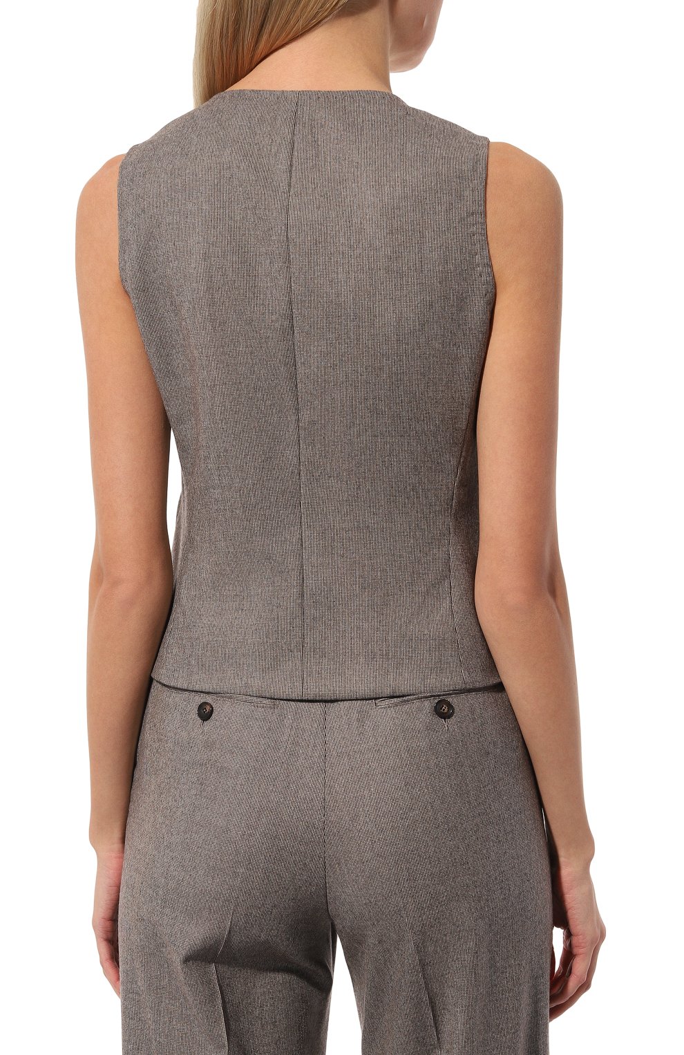 Жилет из шерсти и кашемира KITON, арт. D47456K0104E05, фото 4