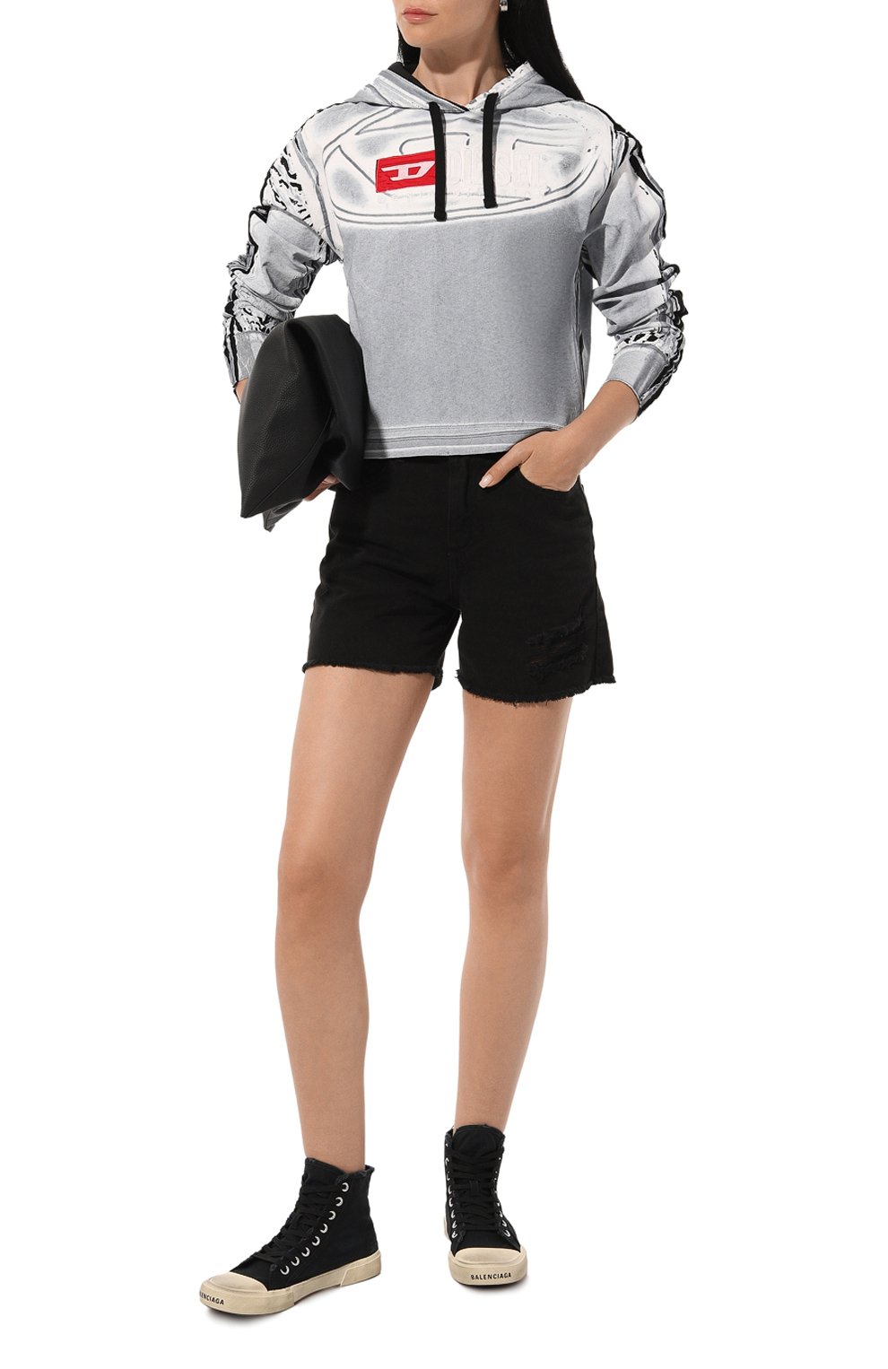 Текстильные кеды paris BALENCIAGA, арт. 688756/W3RC1, фото 2