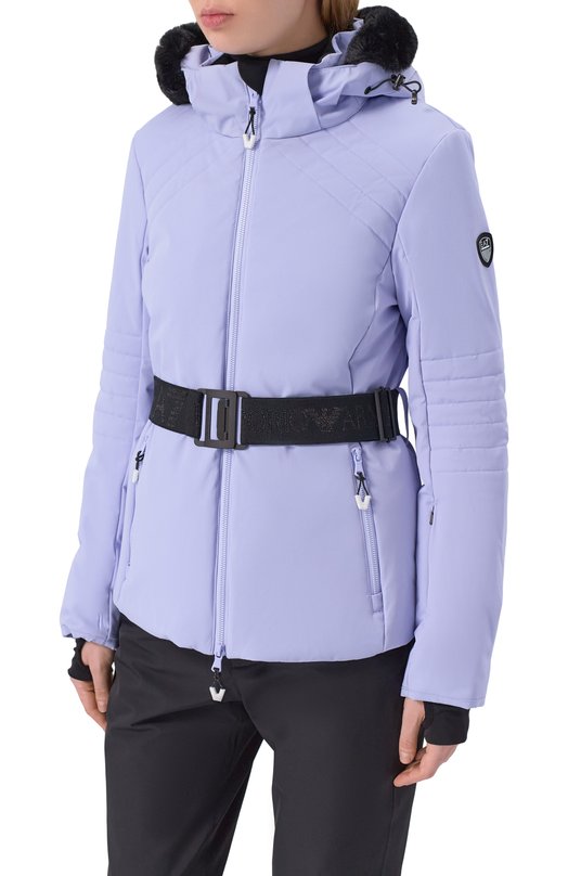 Утепленная куртка EA7 7W000386/AF13889 Сиреневый  7W000386/AF13889 Фото 3