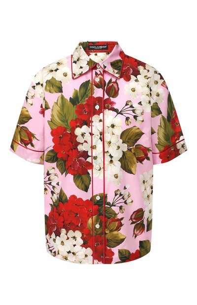 Женская хлопковая блузка DOLCE & GABBANA, арт. F5M02T/HS5GF