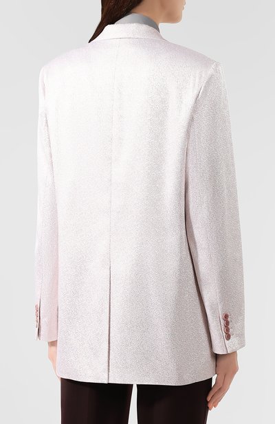 Жакет DRIES VAN NOTEN розового цвета по цене 118000 руб., арт. 192-10434-8141, фото 4 Жакет DRIES VAN NOTEN, арт. 192-10434-8141, фото 4