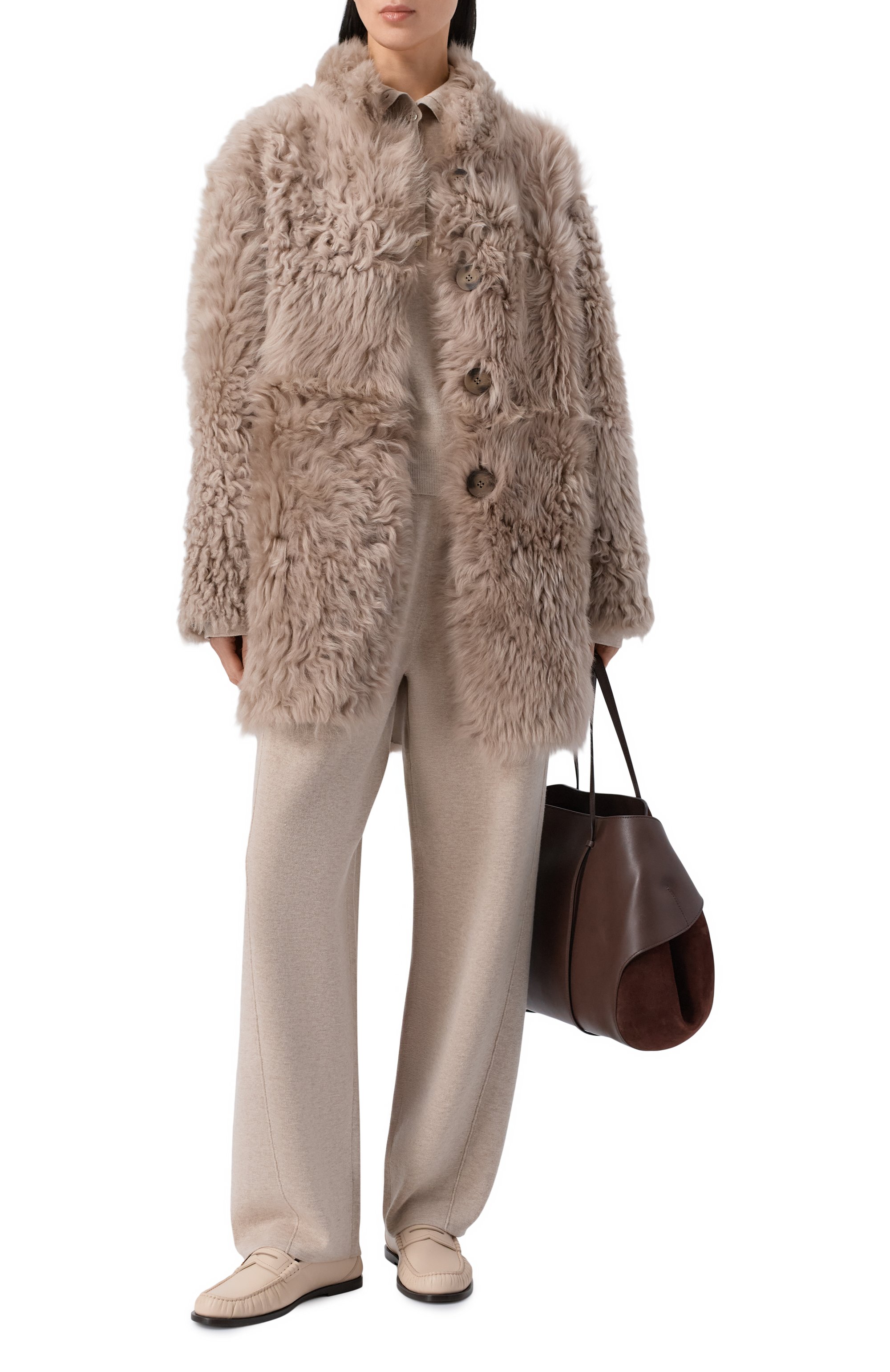 Двусторонняя дубленка из овчины CHAUD STUDIO, арт. TIGRADO23, фото 2