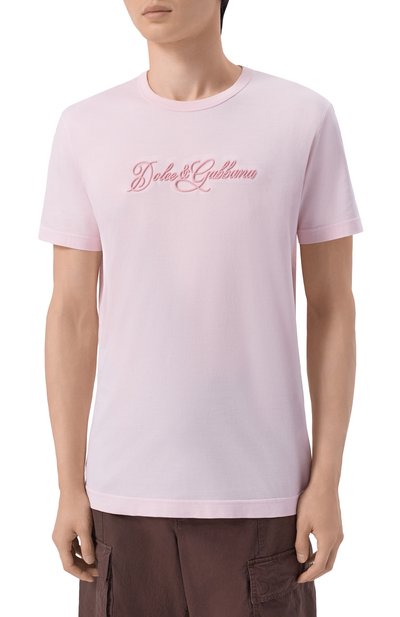 Хлопковая футболка DOLCE & GABBANA, арт. G8PT1Z/G7P9K, фото 3