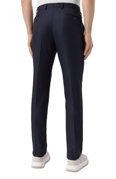 Брюки из шерсти и хлопка EMPORIO ARMANI, арт. EM000032/TE13605, фото 4