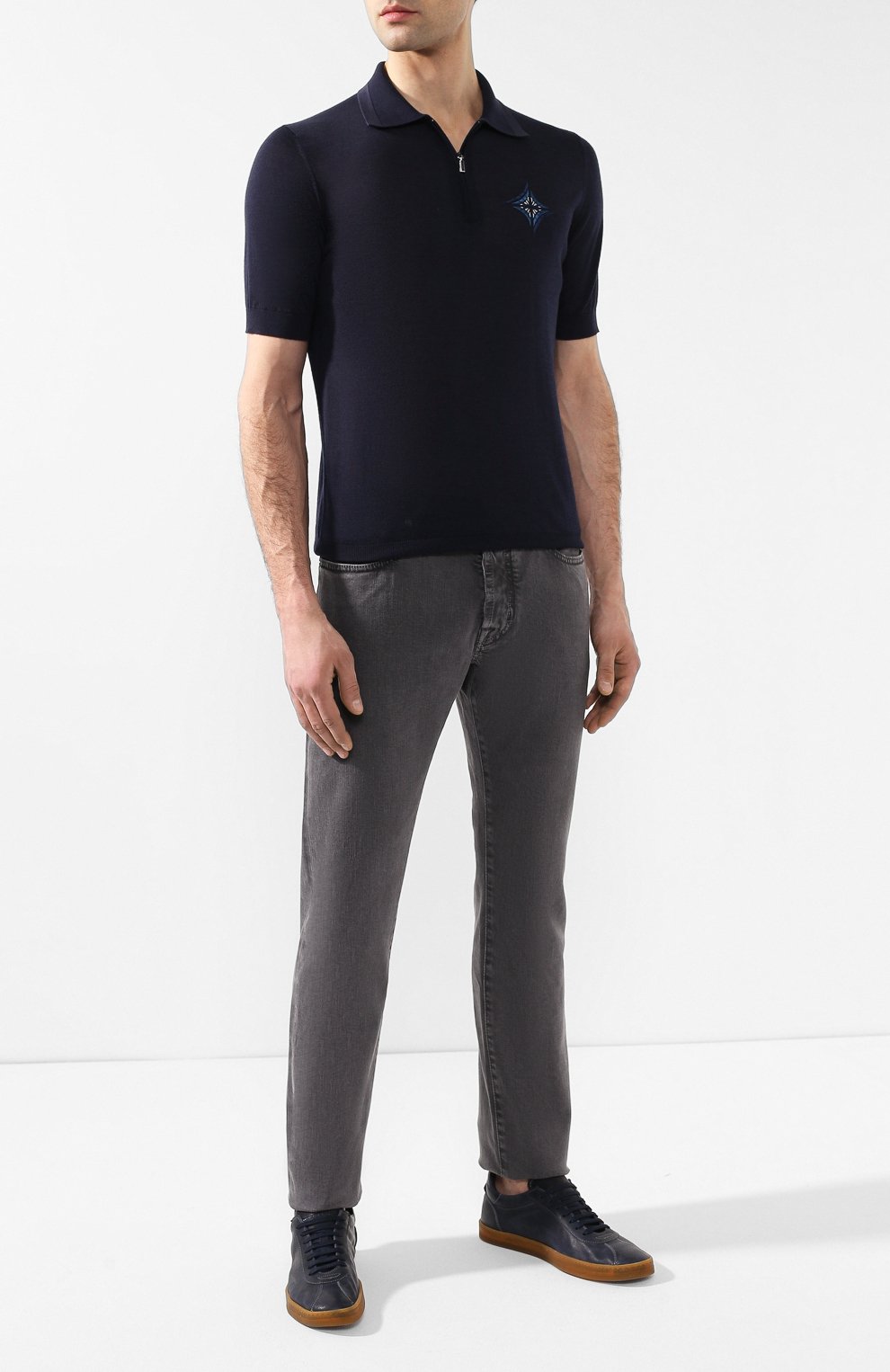 Кожаные кеды OFFICINE CREATIVE, арт. KARMA/001/GIAN0, фото 2