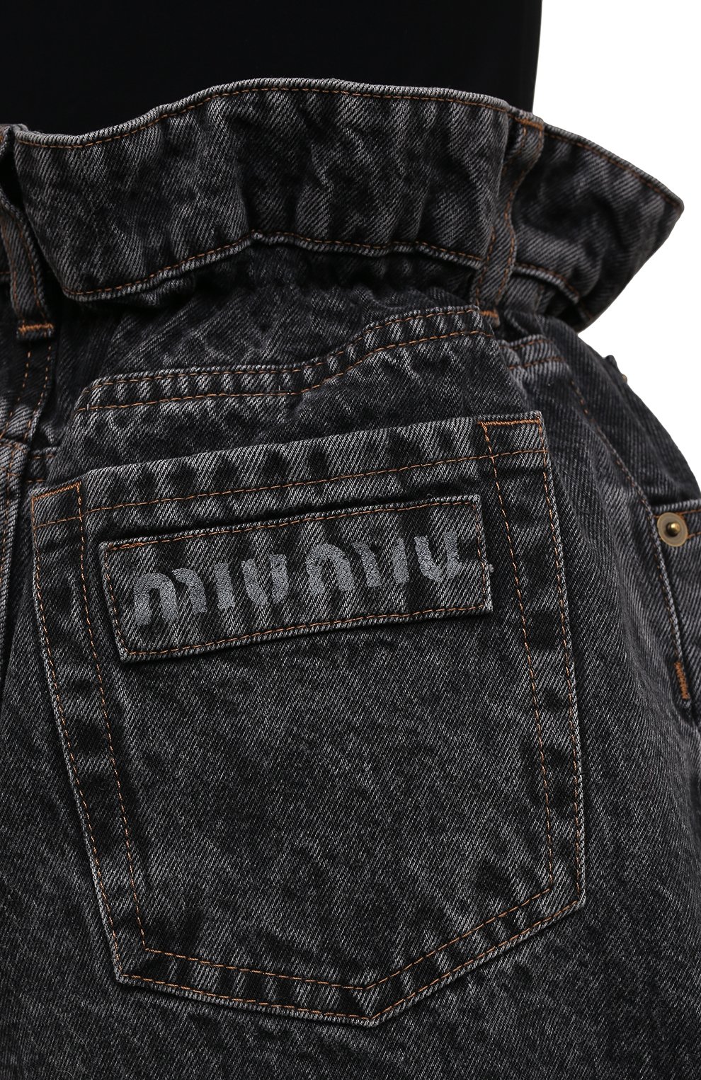 Джинсовые шорты MIU MIU, арт. GWP330-XFU-F0002, фото 5