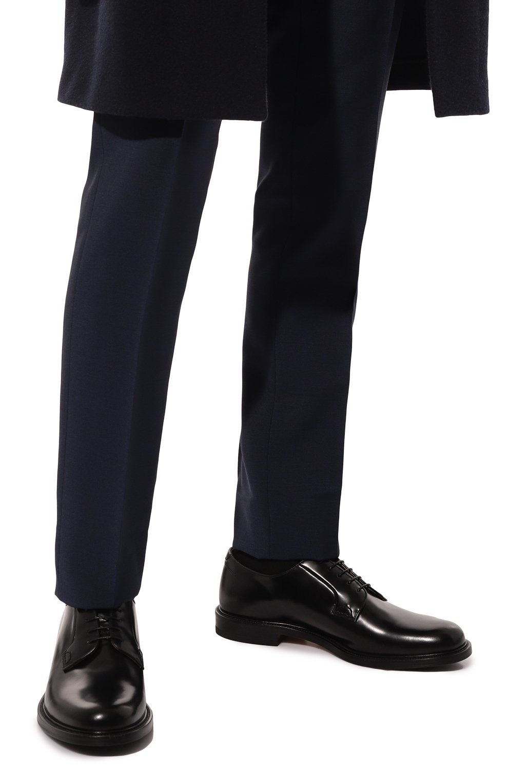 Кожаные дерби MILLE 885, арт. B0ST0N REAL/CU0I0 NER0, фото 3