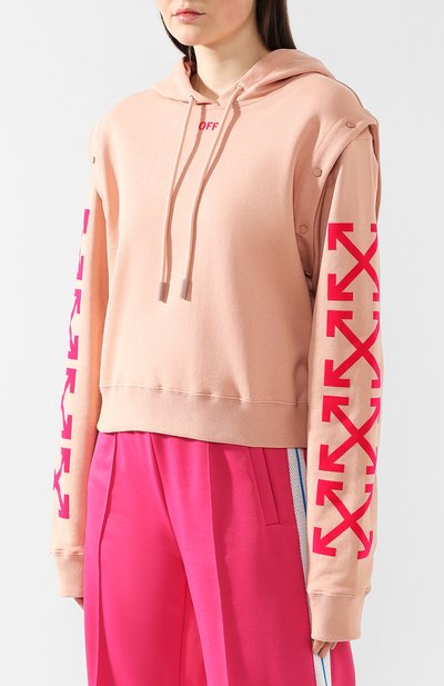 Х лопковое худи OFF-WHITE, арт. 0WBB028R190030670328, фото 3