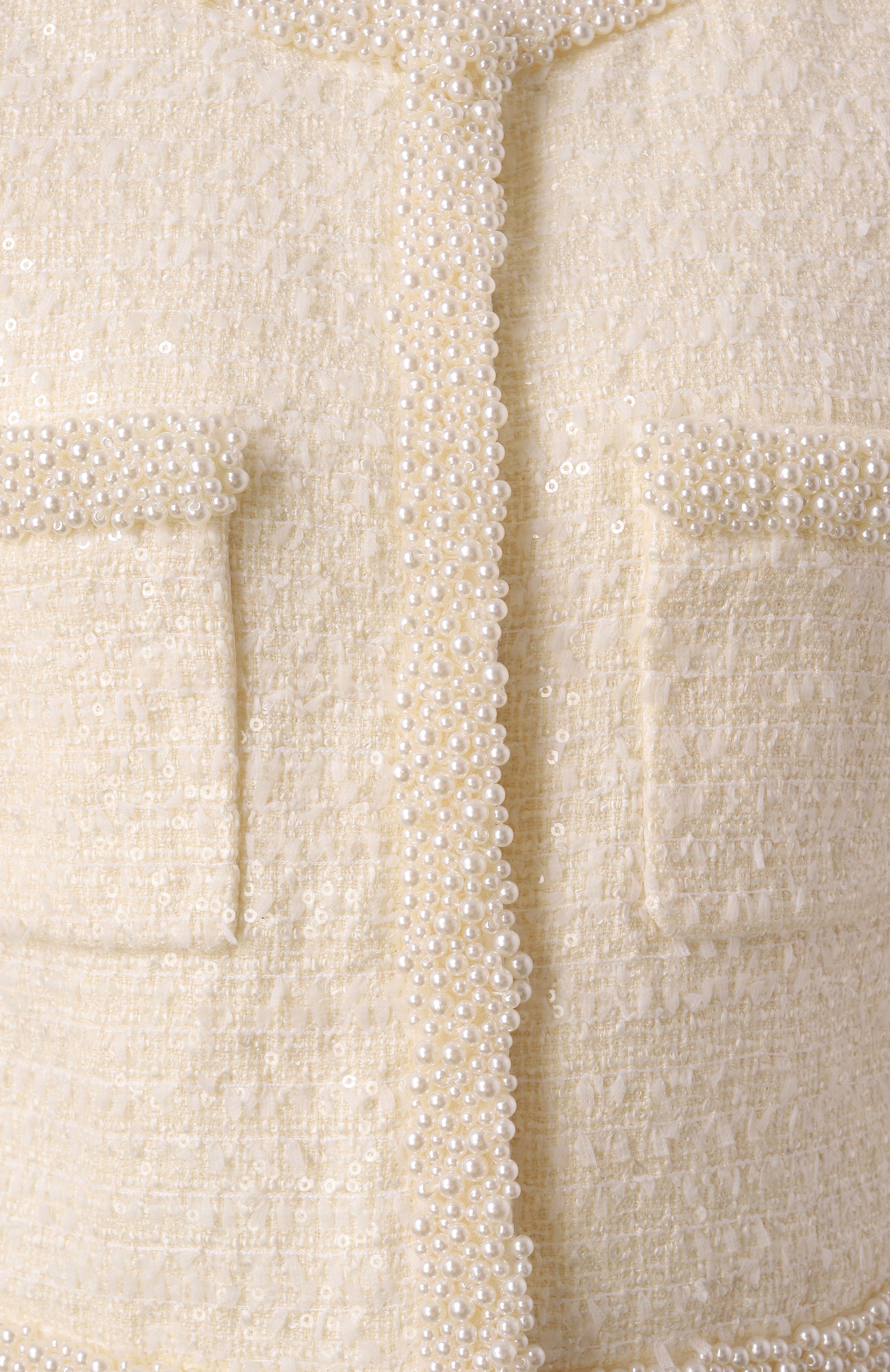 Твидовый жакет SELF-PORTRAIT, арт. RS25164JC, фото 6