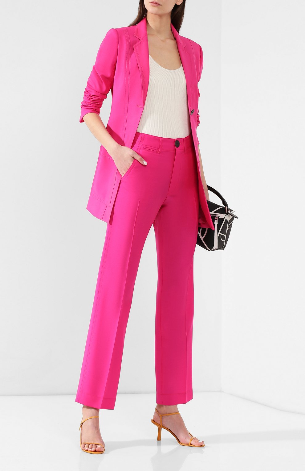 Шерстяные брюки LOEWE, арт. S2192031P0, фото 2