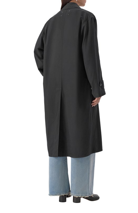 Плащ Maison Margiela S51AH0184/M35137 Чёрный  S51AH0184/M35137 Фото 4